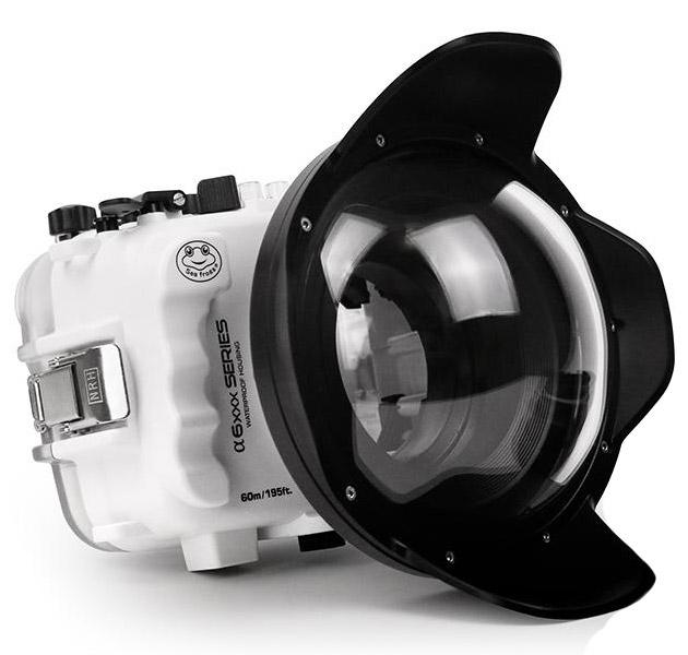 Sony A6xxx series Salted Line with Dry dome port (White)