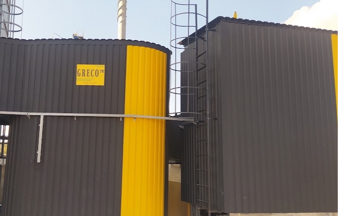 Dobrodiya plant switched the grain dryer to solid fuel