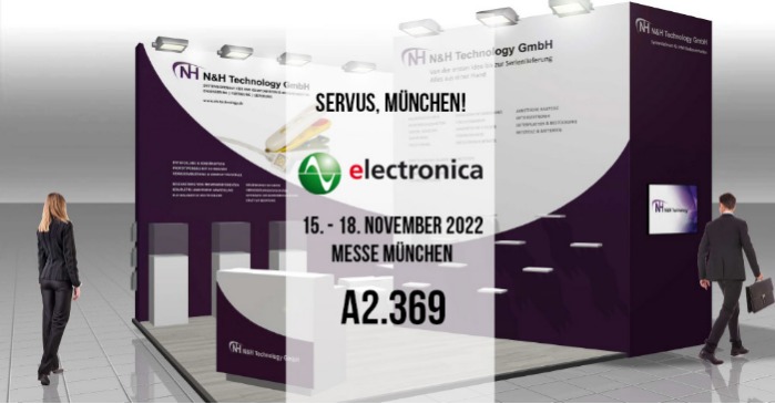 electronica 2022 – Besuchen Sie uns in München