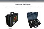 Emergency medical gas kit