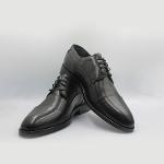Черная мужская обувь из натуральной кожи