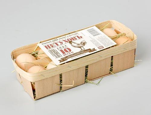 упаковка деревянная для яиц