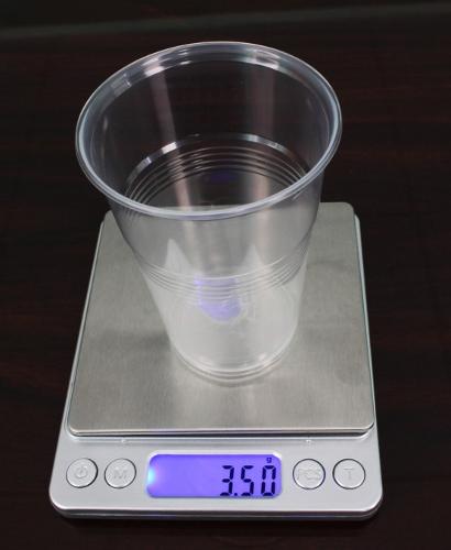 Пластиковый одноразовый стакан 3,5 гр. 200 мл, 