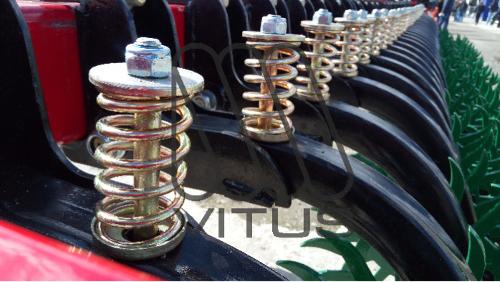 Springs for agricultural machinery.