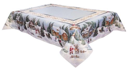 Christmas tapestry tablecloth RUNNER723-180