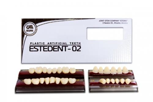 Artificial plastic teeth ESTEDENT-02