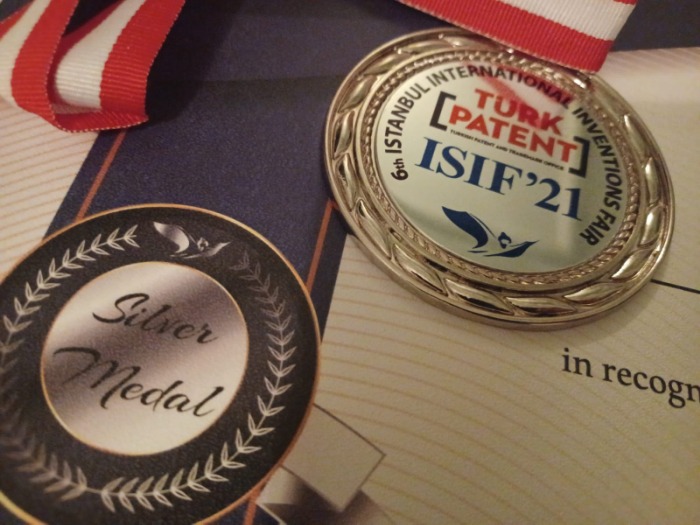 ISIF fair participation in Istanbul - SIlver medal